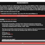 ransomware sony notice